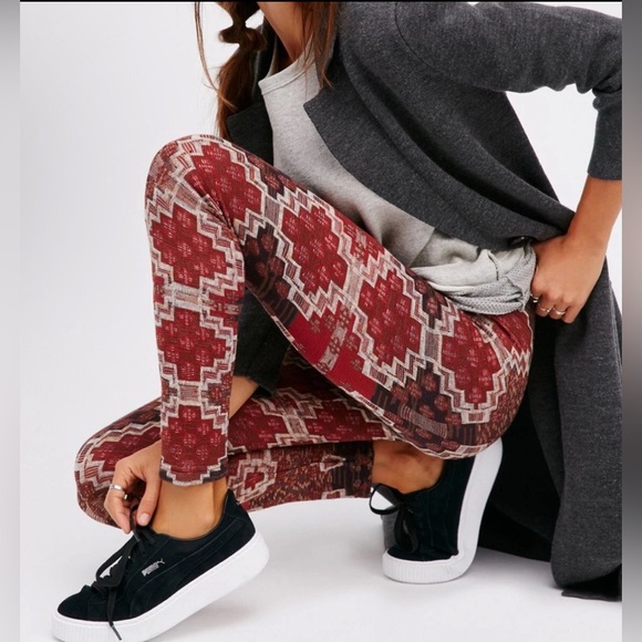 Free People Byzantine Sweater Leggings Size Small - Picture 1 of 7